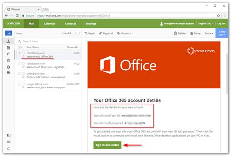 User support for Office 365 .
